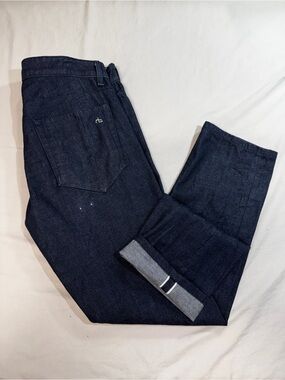 Rag & Bone standard issue tonal selvedge men straight jeans 32